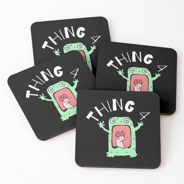 Item preview, Thing 4 - Mommy's little monster - Monster babies - Halloween baby names designed and sold by For the love of Pixels.