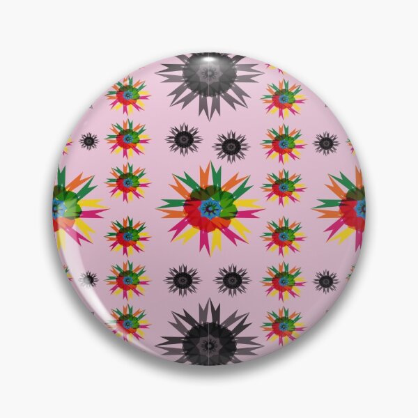 Item preview, Abstract Floral Patterns Multi Colors With Black  designed and sold by ClassyPatterns.