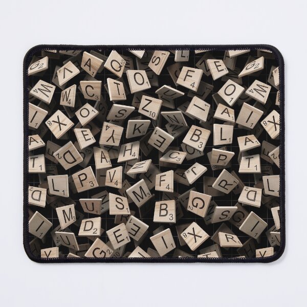 Item preview, Scrabble Tile Madness Pattern designed and sold by MaratusFunk.