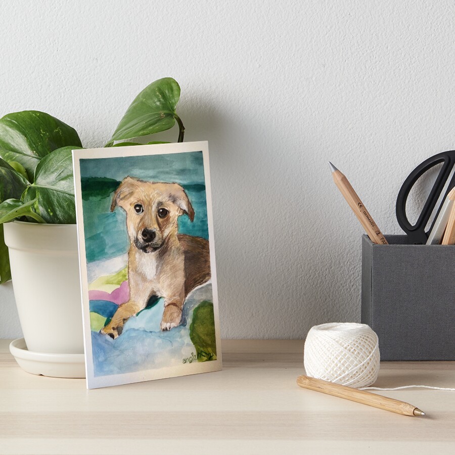 Item preview, Art Board Print designed and sold by rb-angiempaints.