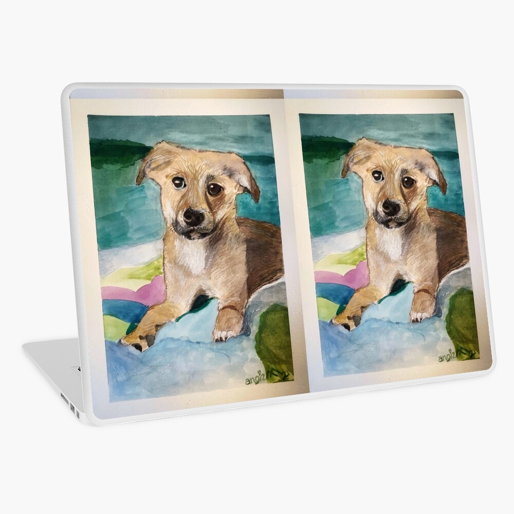 Item preview, Laptop Skin designed and sold by rb-angiempaints.