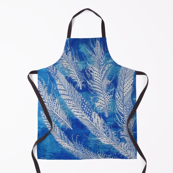 Aperçu de l'œuvre Plumes bleues créée et vendue par TinaRobertsArt.