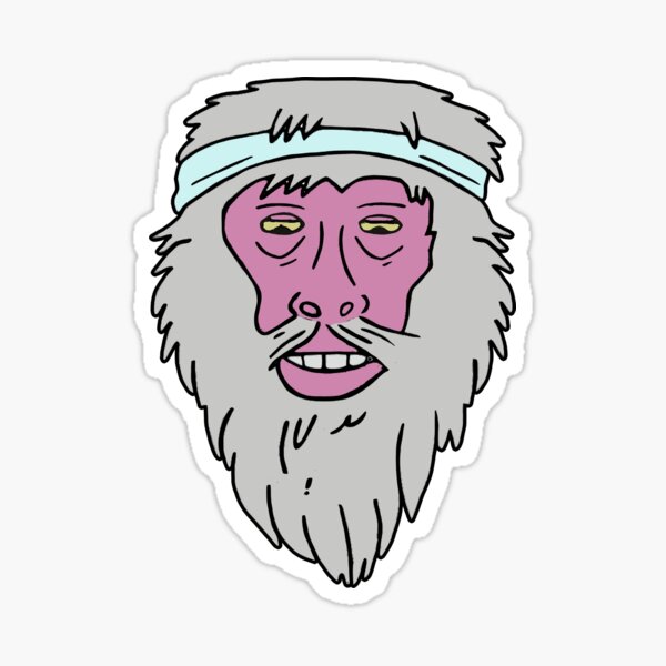 Vista previa del artículo con la obra «BABOON CORRER», diseñado y vendido por OneStopAway.