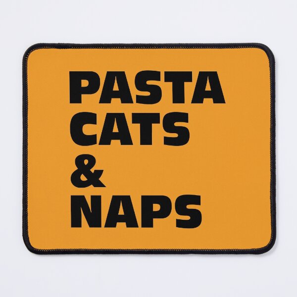 Item preview, Pasta Cats and Naps Cute Kitten Lover Napping Kitty designed and sold by GreenTurtleTeez.
