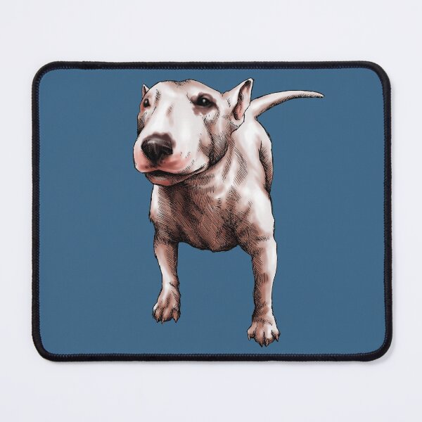 Item preview, Bullterrier Dog Portrait designed and sold by MMMSdesigns.