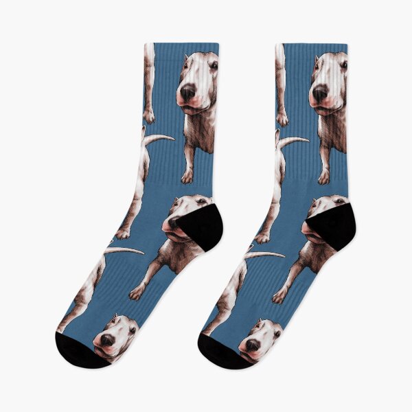 Item preview, Bullterrier Dog Portrait designed and sold by MMMSdesigns.