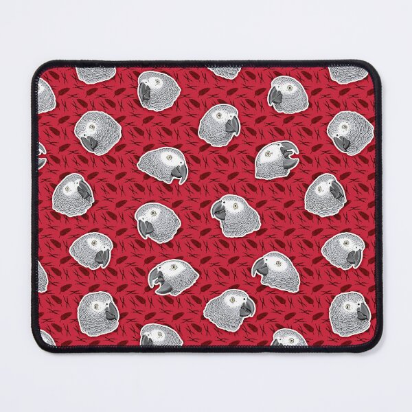 Item preview, African Grey Parrots Pattern (Red) designed and sold by MaratusFunk.