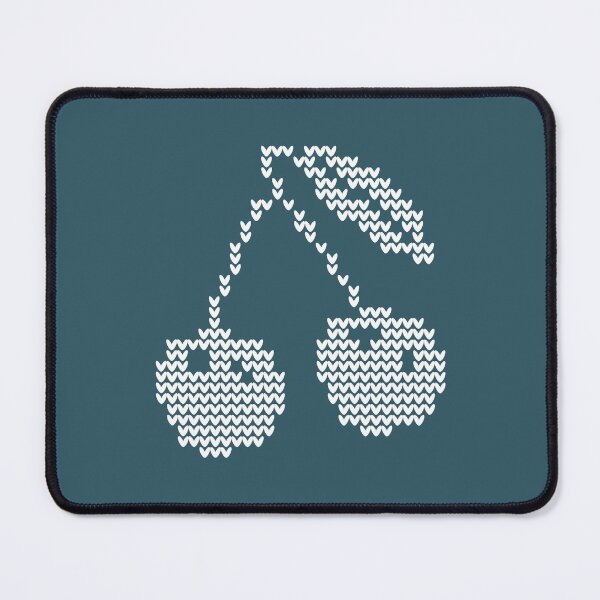 Item preview, Knitted pattern with white cherry designed and sold by lents.