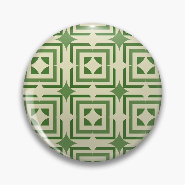 Item preview, Geometric Patterns With Green Shades designed and sold by ClassyPatterns.