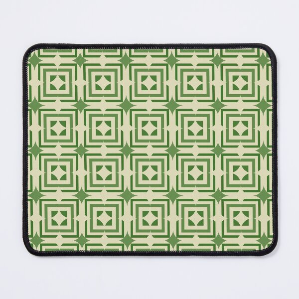 Item preview, Geometric Patterns With Green Shades designed and sold by ClassyPatterns.