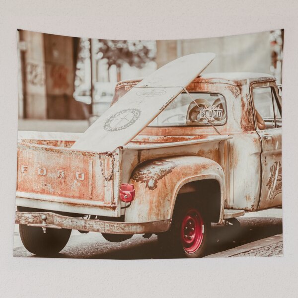 Artikelvorschau, Vintage Truck und Surf entworfen und verkauft von Interpret108.