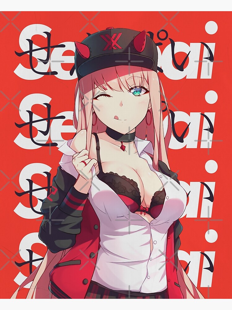 Zero two, Anime darling in the franxx! Poster for Sale by The