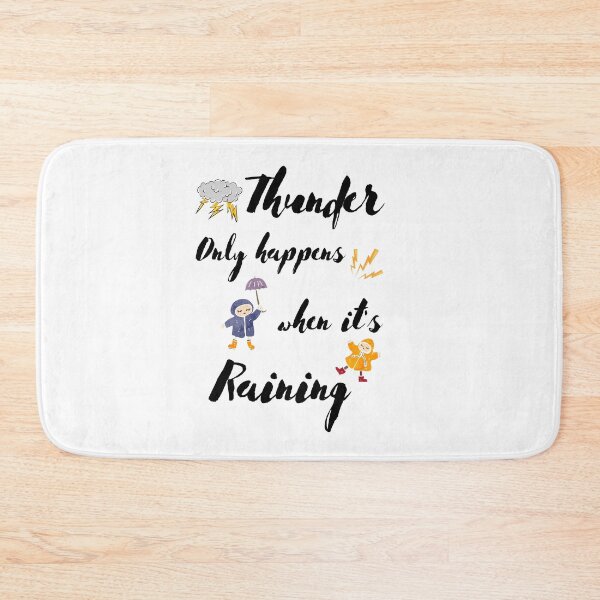 Item preview, Thunder only happens when it's raining designed and sold by Preety Padhiyar.