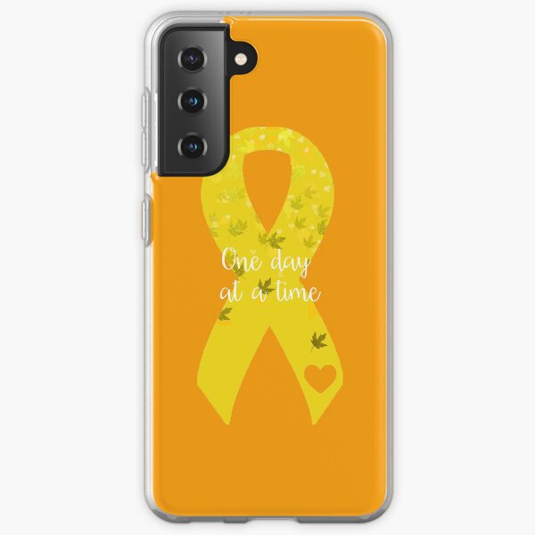 One Day At A Time - Yellow Samsung Galaxy Soft Case