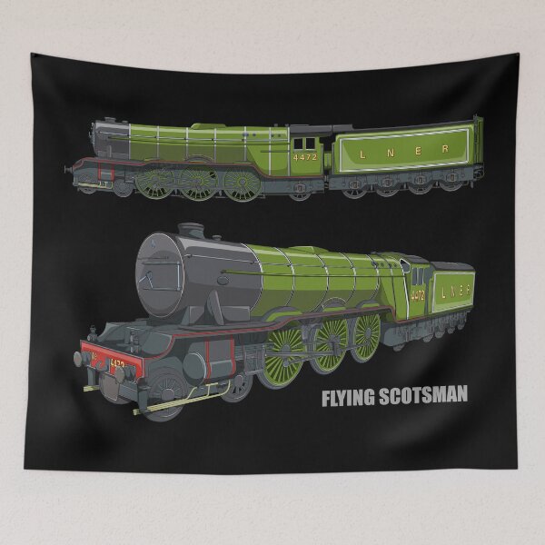 Item preview, Flying Scotsman British Steam Locomotive Train Gift designed and sold by Maljonic.
