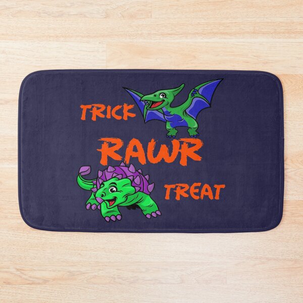 Item preview, Trick Rawr Treat Fun Cute Triceratops & Pterodactyl Halloween  designed and sold by LMcDs.