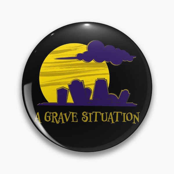 Item preview, A Grave Situation cartoon designed and sold by Phil Tessier Too.