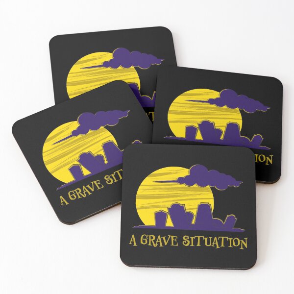 Item preview, A Grave Situation cartoon designed and sold by Phil Tessier Too.