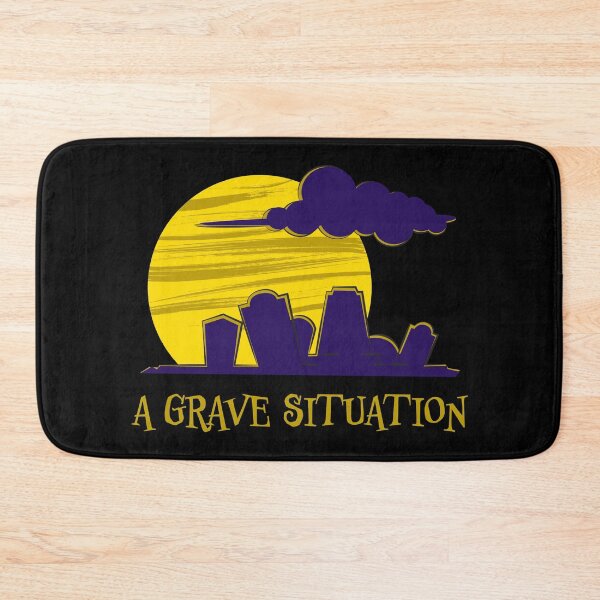 Item preview, A Grave Situation cartoon designed and sold by Phil Tessier Too.
