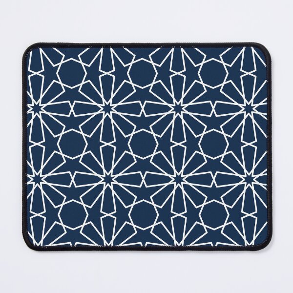 Item preview, Sea Blue geometric pattern designed and sold by ZAHARA-.