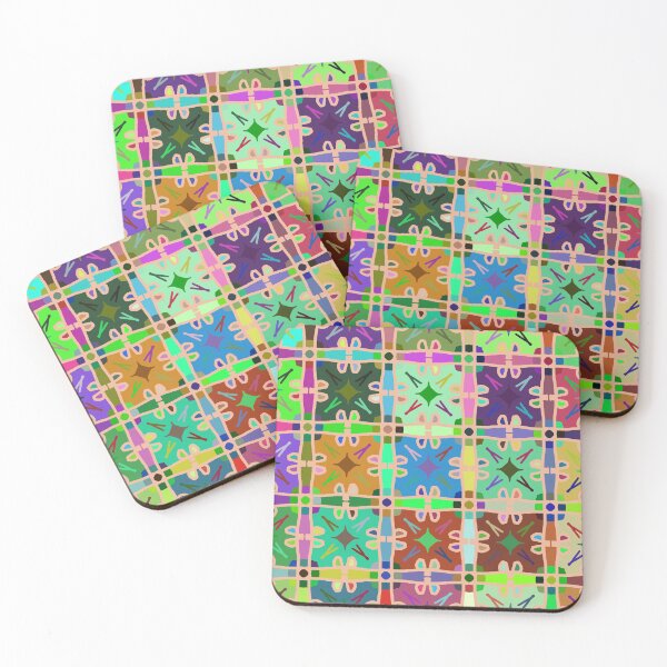 Item preview, Colorful patchwork retro design designed and sold by NoahDea.