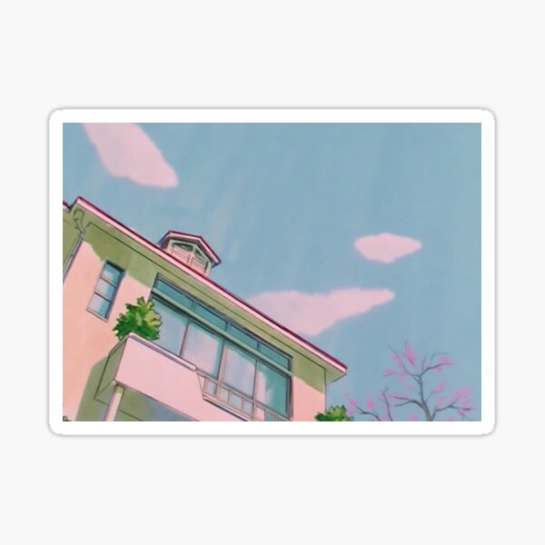 Vintage Anime City Background Vintage Anime City Background