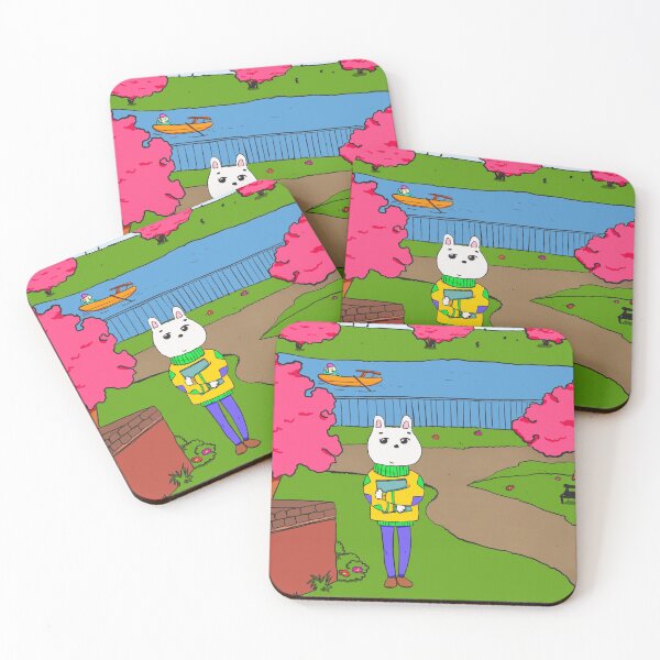 Item preview, Rabbit holding a book designed and sold by MszPink.