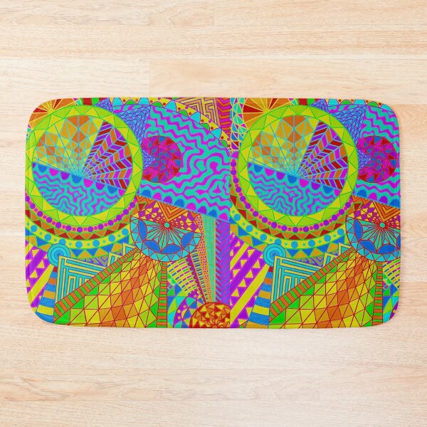 Item preview, Vivid Abstract Pattern Piece- No. 1 by Nathaniel Mee designed and sold by nathanielmeeart.