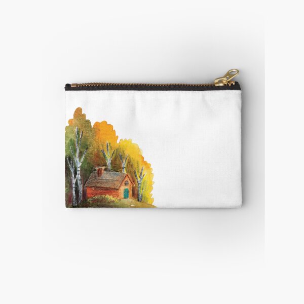 Item preview, Summer Cabin Watercolor Illustration designed and sold by Brigidmalloy.