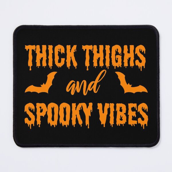 Item preview, Thick Thighs And Spooky Vibes Funny Halloween designed and sold by TheBeastNation.
