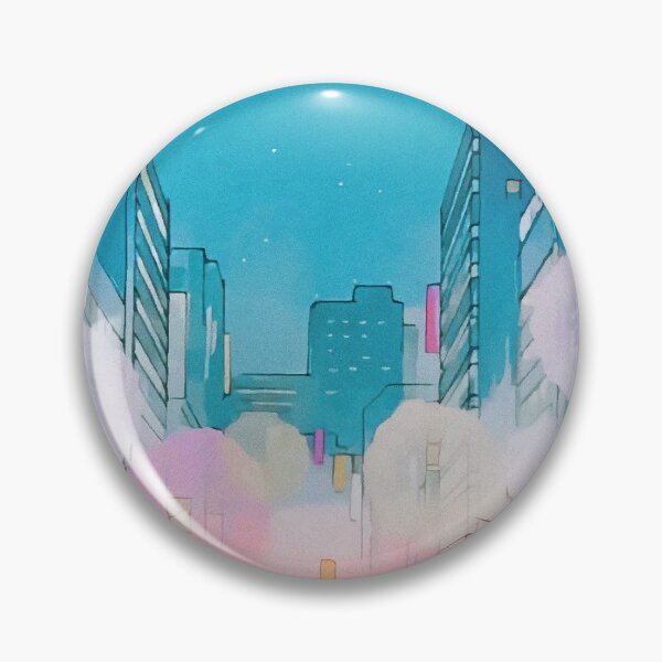 Item preview, Vintage Anime City Background designed and sold by Freshfroot.
