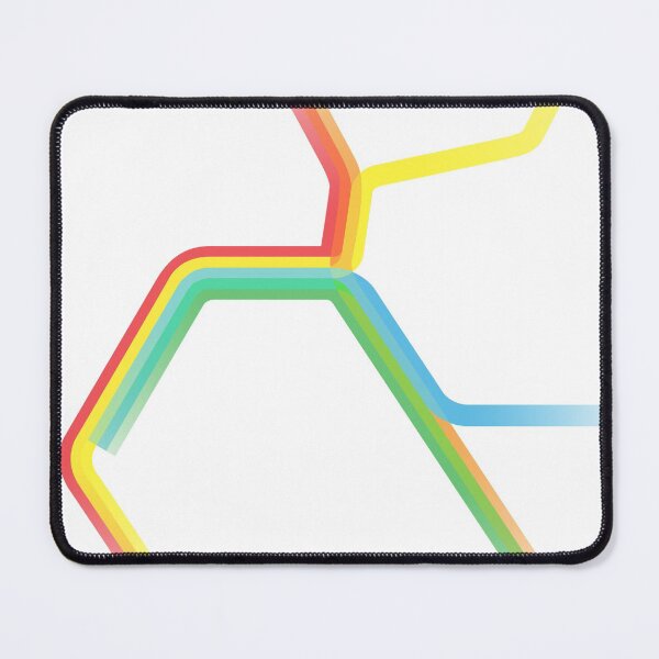 Item preview, Rainbow BART Map designed and sold by Dean Dunakin.