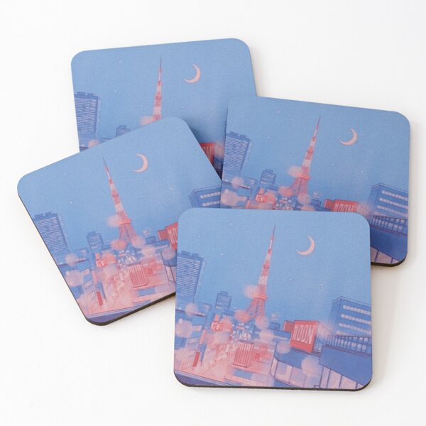 Item preview, Anime Inspired Urban Scenery designed and sold by Freshfroot.