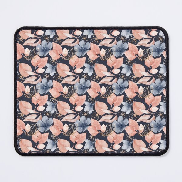 Item preview, Pink and blue flowers modern art, floral pattern, iPhone and Samsung Galaxy case cover designed and sold by RoManSmArt.