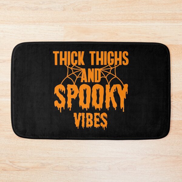 Item preview, Thick Thighs And Spooky Vibes Funny Halloween designed and sold by TheBeastNation.