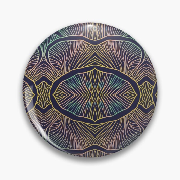 Item preview, Mushroom gills in gold designed and sold by littlecloudjen.