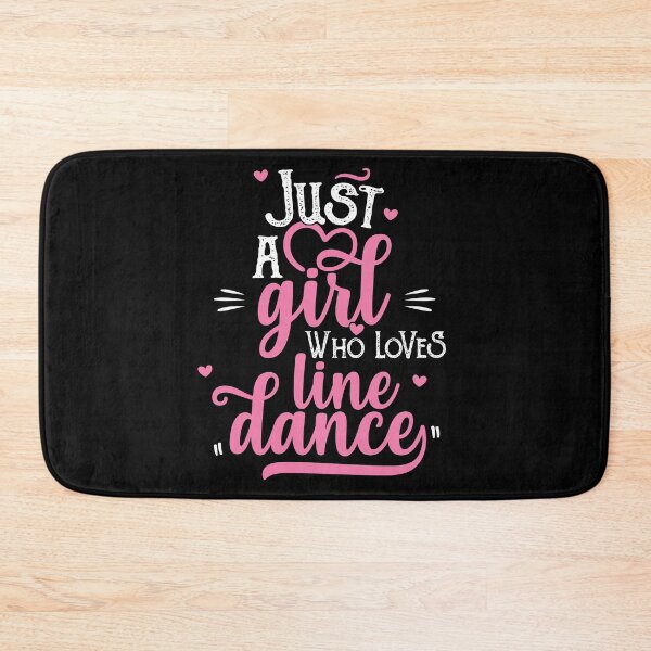 Item preview, Just a girl who loves line dance gift for grandmother print designed and sold by theodoros20.