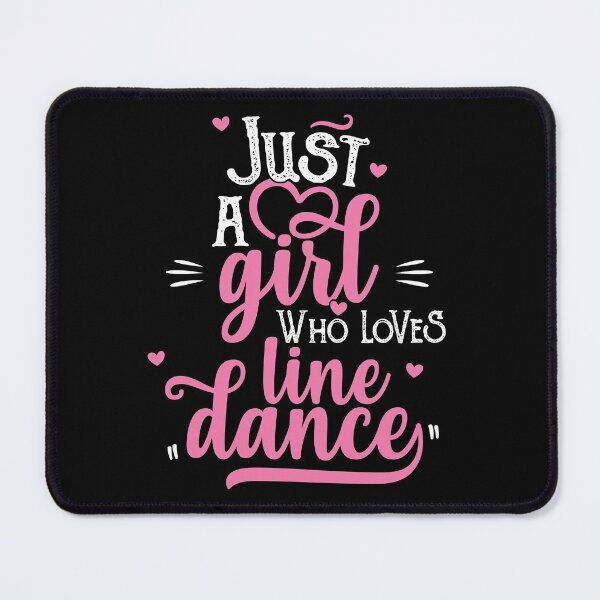 Item preview, Just a girl who loves line dance gift for grandmother print designed and sold by theodoros20.