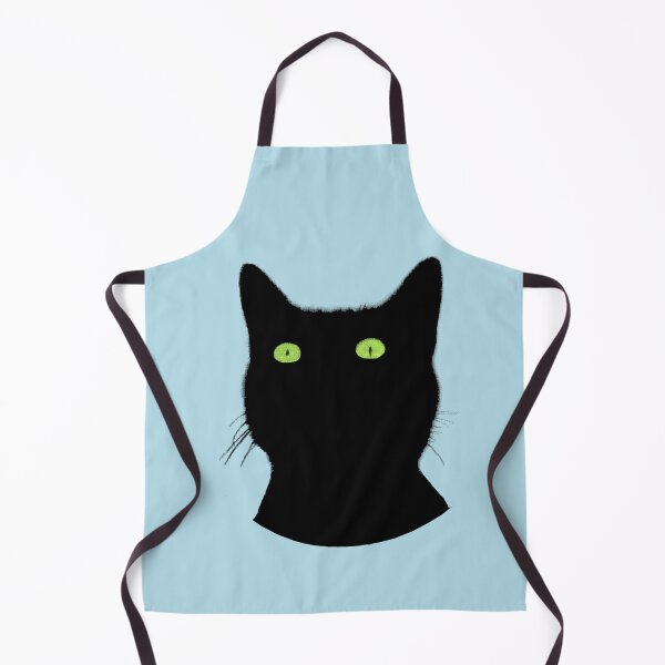 Item preview, Black Cat with Green Eyes designed and sold by Scotch Macaskill.