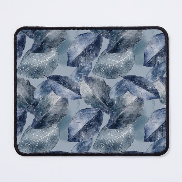Item preview, Watercolor blue and leaves, floral pattern,  iPhone and Samsung Galaxy case cover designed and sold by RoManSmArt.
