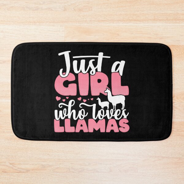Item preview, Just a Girl who Loves Llamas Funny llama Farmer Gift product designed and sold by theodoros20.