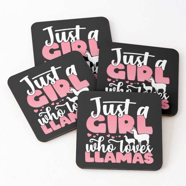 Item preview, Just a Girl who Loves Llamas Funny llama Farmer Gift product designed and sold by theodoros20.