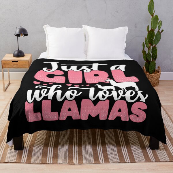 Item preview, Just a Girl who Loves Llamas Funny llama Farmer Gift product designed and sold by theodoros20.