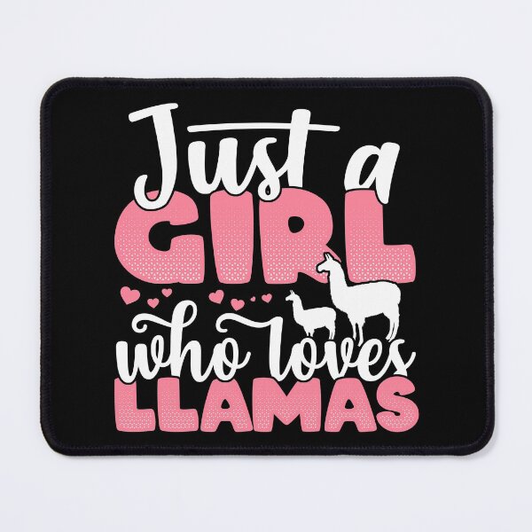 Item preview, Just a Girl who Loves Llamas Funny llama Farmer Gift product designed and sold by theodoros20.