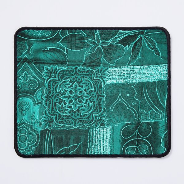 Item preview, Turquoise patchwork designed and sold by NoahDea.