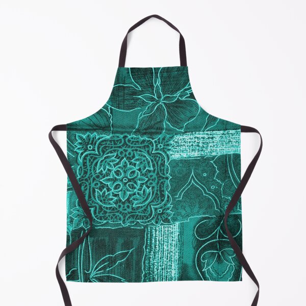 Item preview, Turquoise patchwork designed and sold by NoahDea.