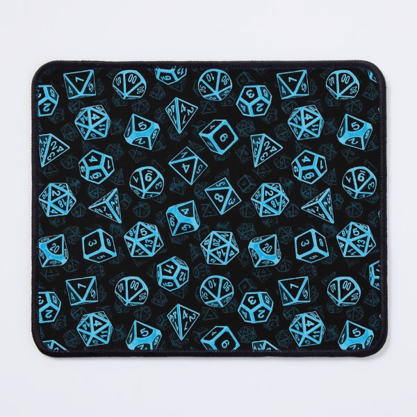 Item preview, D20 Dice Set Pattern (Blue) designed and sold by MaratusFunk.