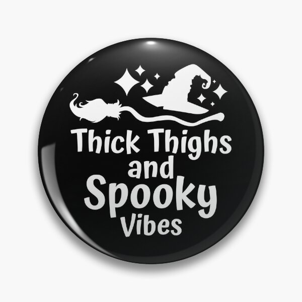 Item preview,  Thick Thighs And Spooky Vibes Halloween designed and sold by TheBeastNation.