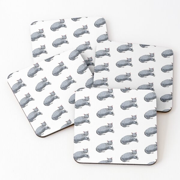 Item preview, Blue cat designed and sold by lost-souvenirs.