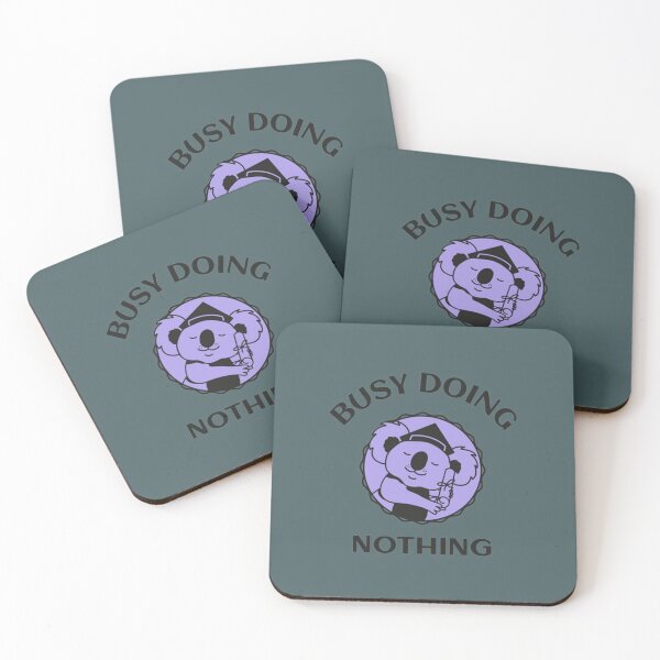 Item preview, Lazy Busy Doing Nothing designed and sold by PixelsNotPens.